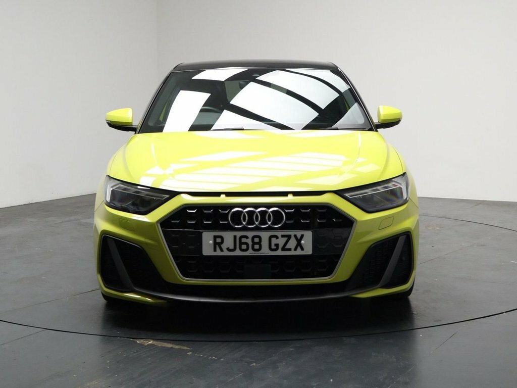 Audi A1 1L S Line RJ68GZX Yellow #4