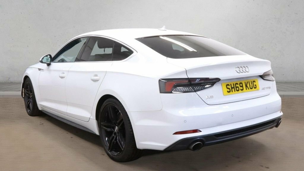 Audi A5 2L S Line SH69KUG White #3