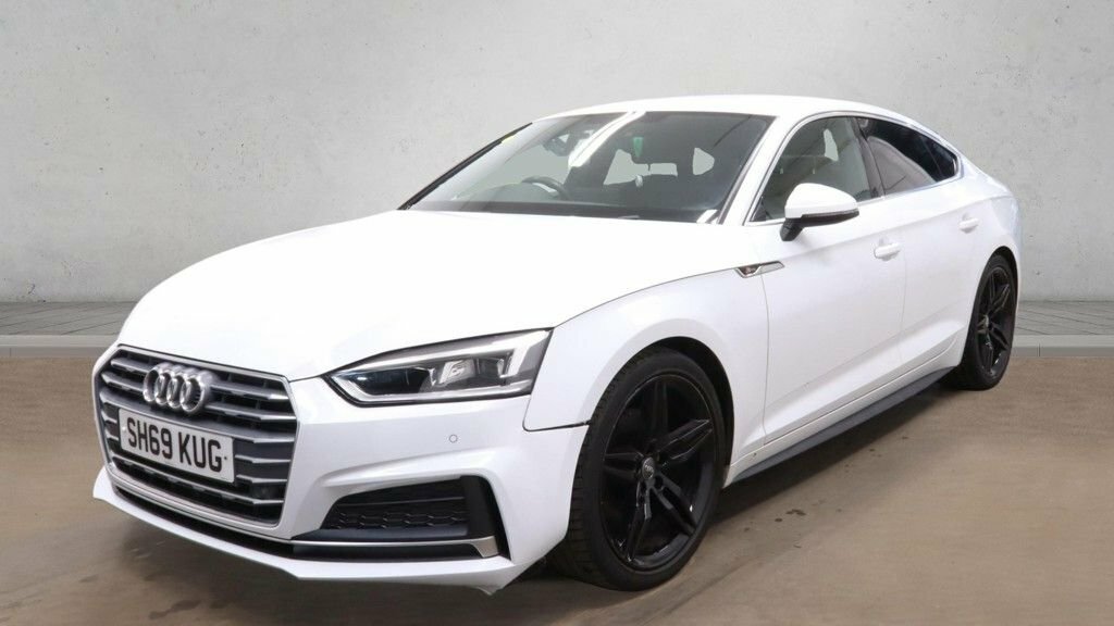 Audi A5 2L S Line SH69KUG White #2