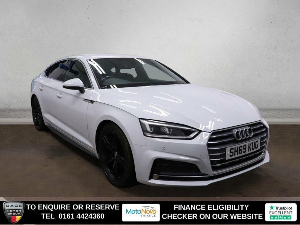 Audi A5 2L S Line White