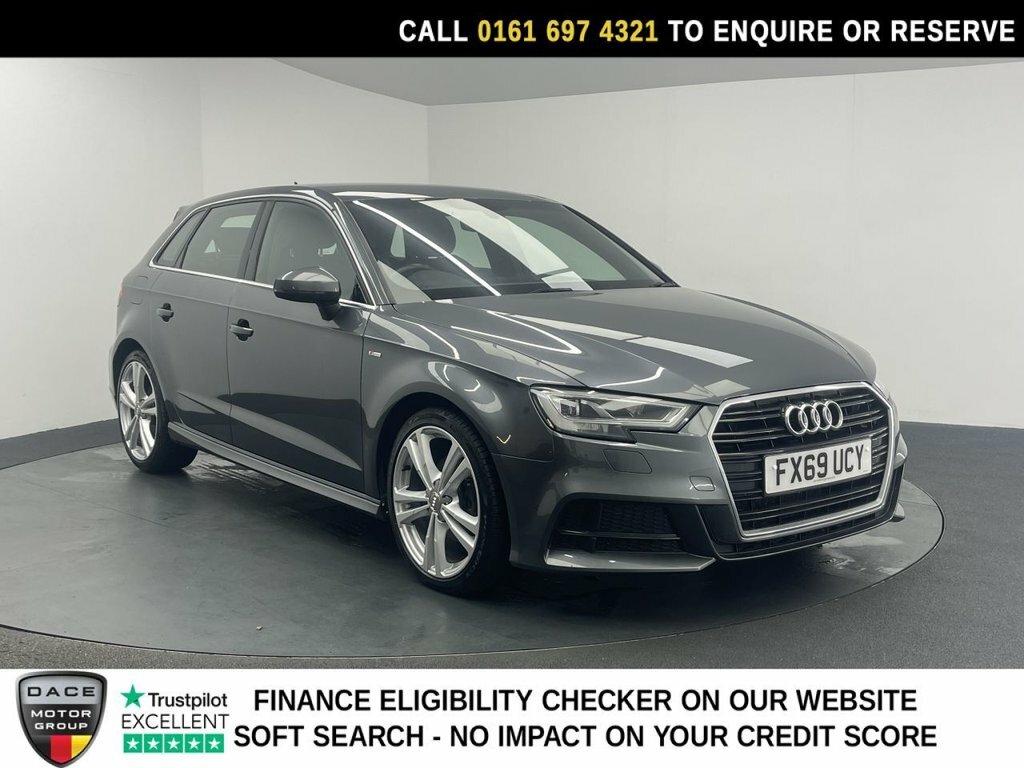 Audi A3 1.6L S Line FX69UCY Grey