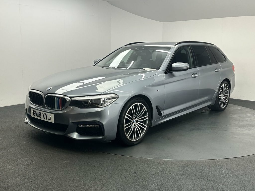 BMW 5 Series 3L M Sport GM18XYJ Blue #5