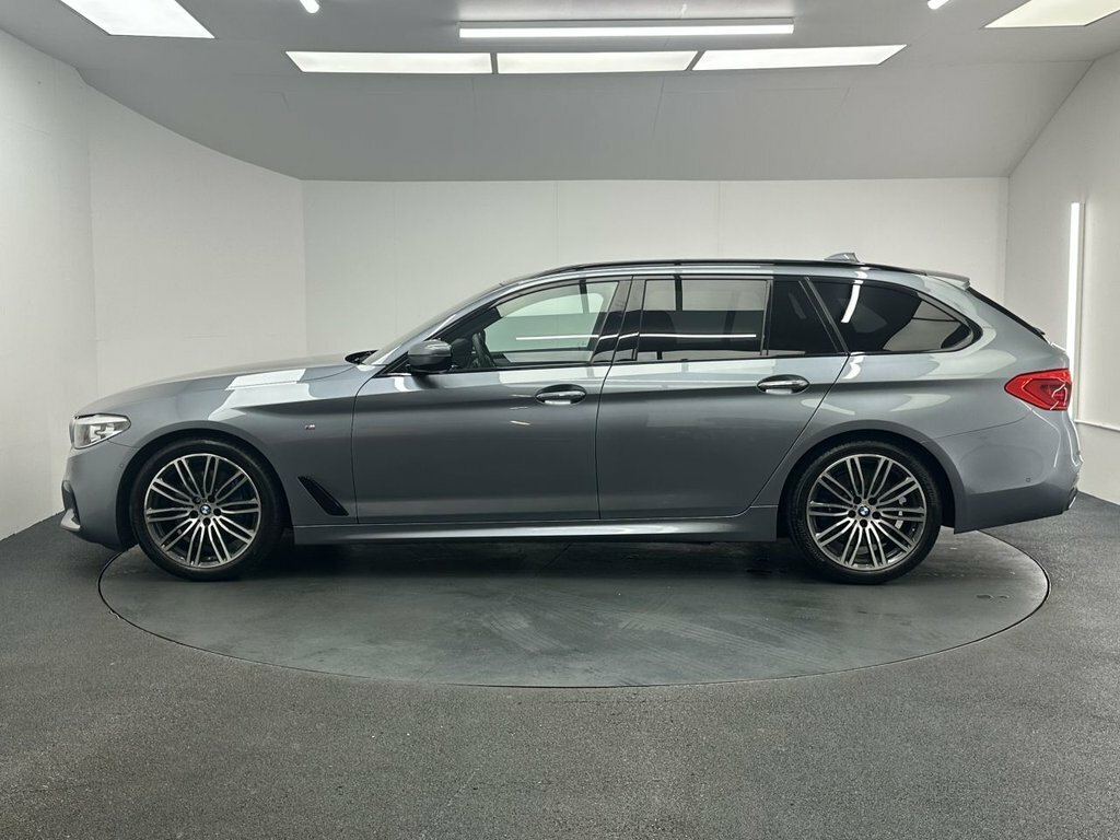 BMW 5 Series 3L M Sport GM18XYJ Blue #6