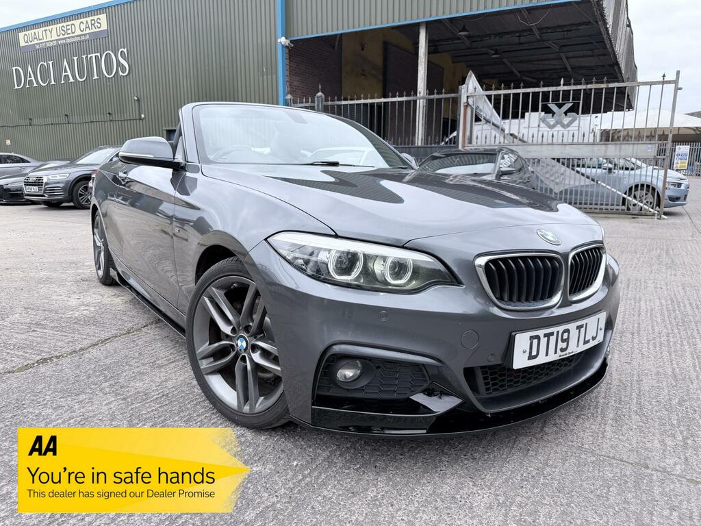 BMW 2 Series 2.0 220D M Sport Convertible Euro Grey