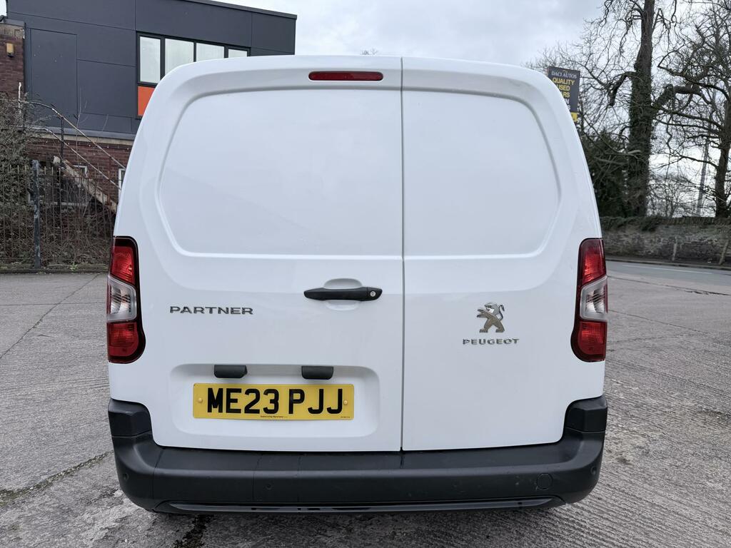 Peugeot Partner 1.5 Bluehdi 1000 Professional Premium Standard P ME23PJJ White #6
