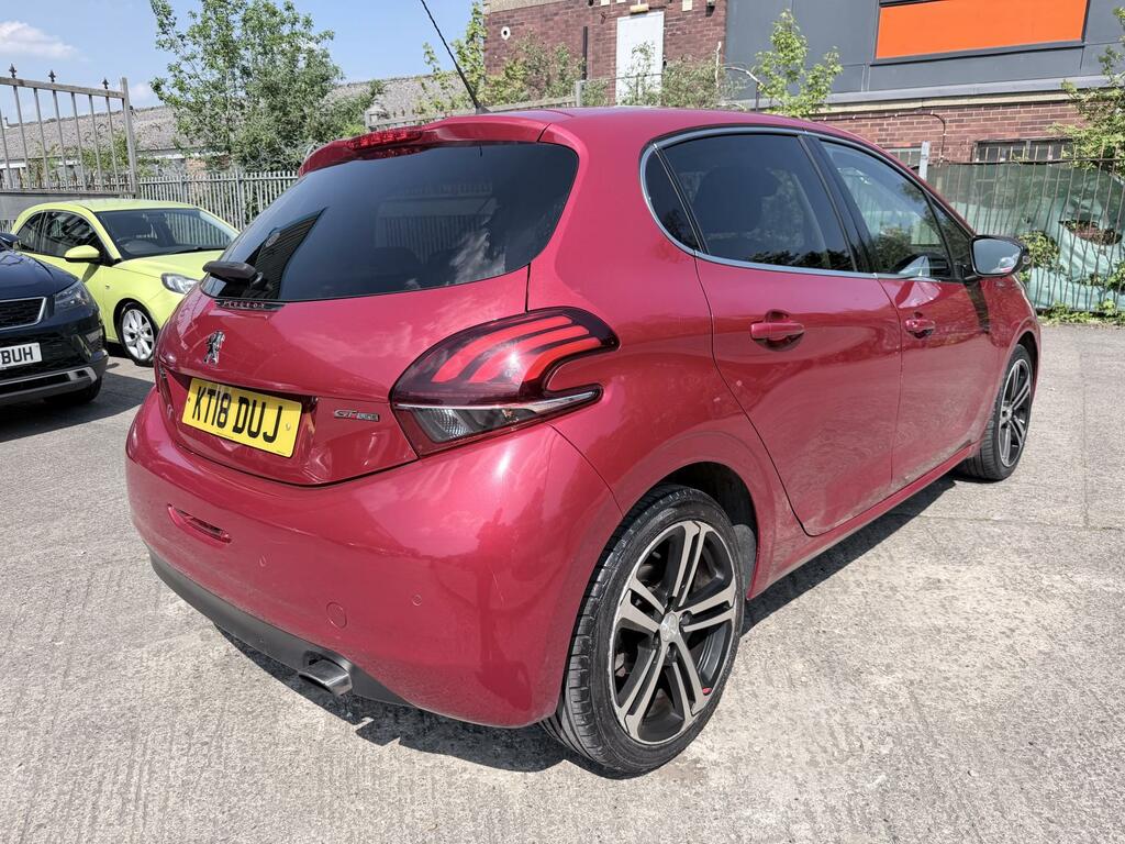 Peugeot 208 1.6 Bluehdi Gt Line Hatchback Eu KT18DUJ Red #6