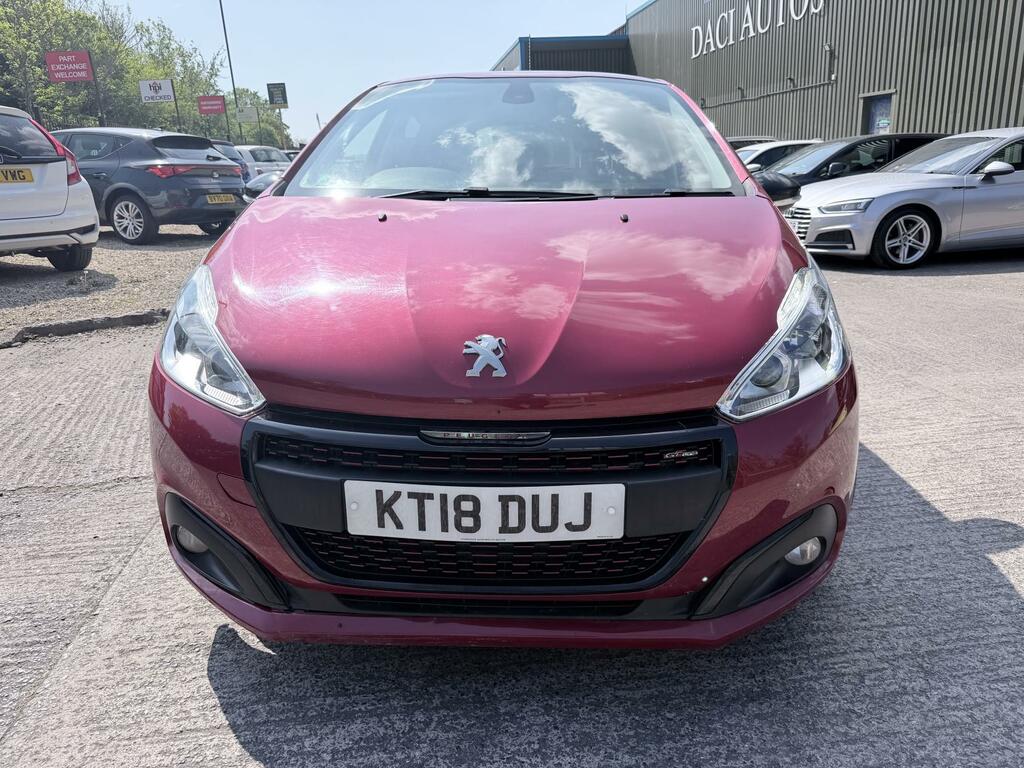 Peugeot 208 1.6 Bluehdi Gt Line Hatchback Eu KT18DUJ Red #2