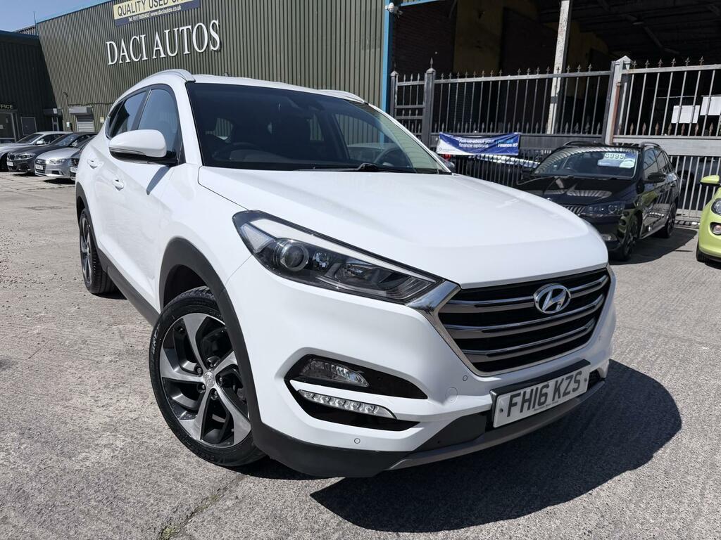 Hyundai Tucson 2.0 Crdi Premium Suv 4Wd Euro 6 1 White