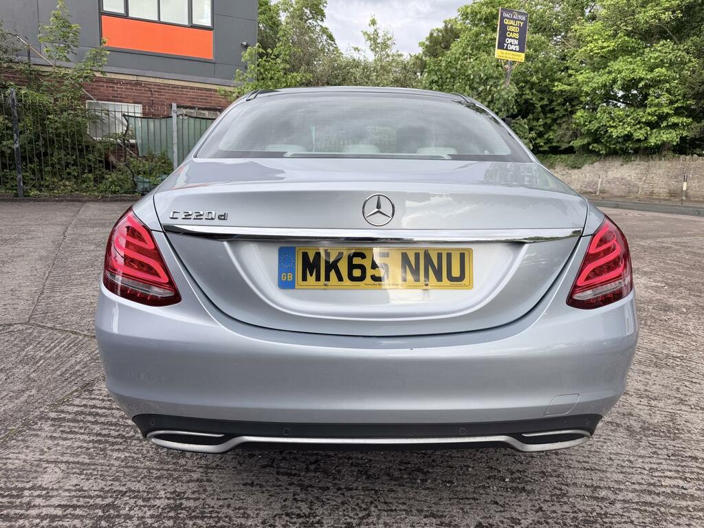 Mercedes-Benz C Class 2.1 C220d Sport Premium Plus Saloon 7 MK65NNU Silver #5