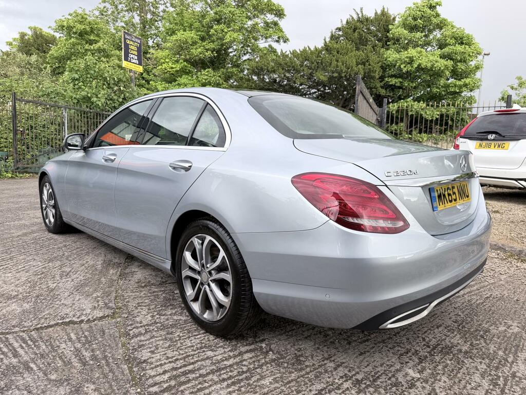 Mercedes-Benz C Class 2.1 C220d Sport Premium Plus Saloon 7 MK65NNU Silver #4