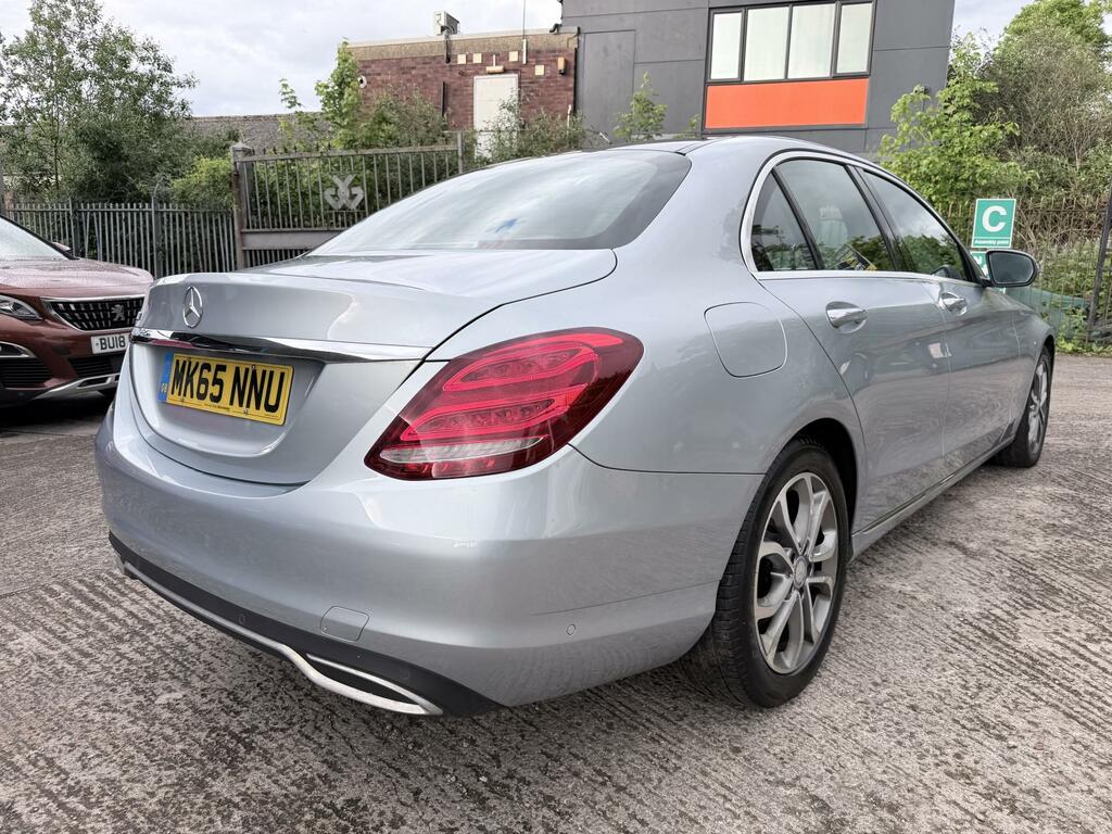 Mercedes-Benz C Class 2.1 C220d Sport Premium Plus Saloon 7 MK65NNU Silver #6