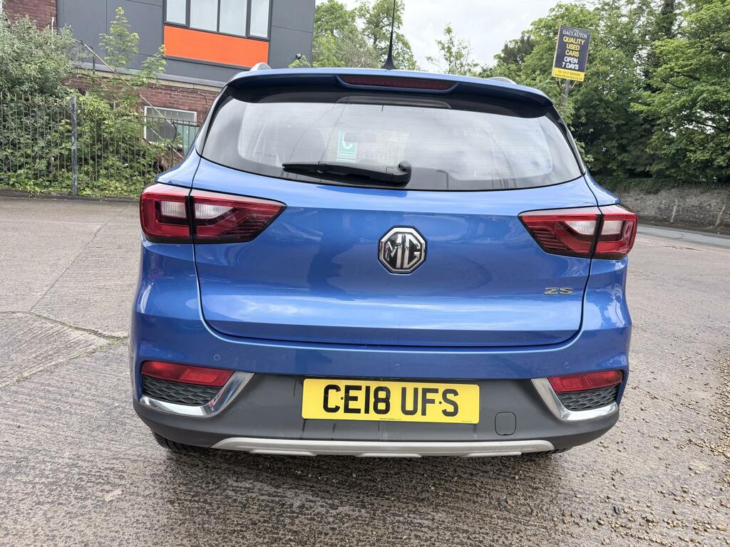 MG ZS 1.5 Vti-tech Exclusive Suv Euro CE18UFS Blue #6