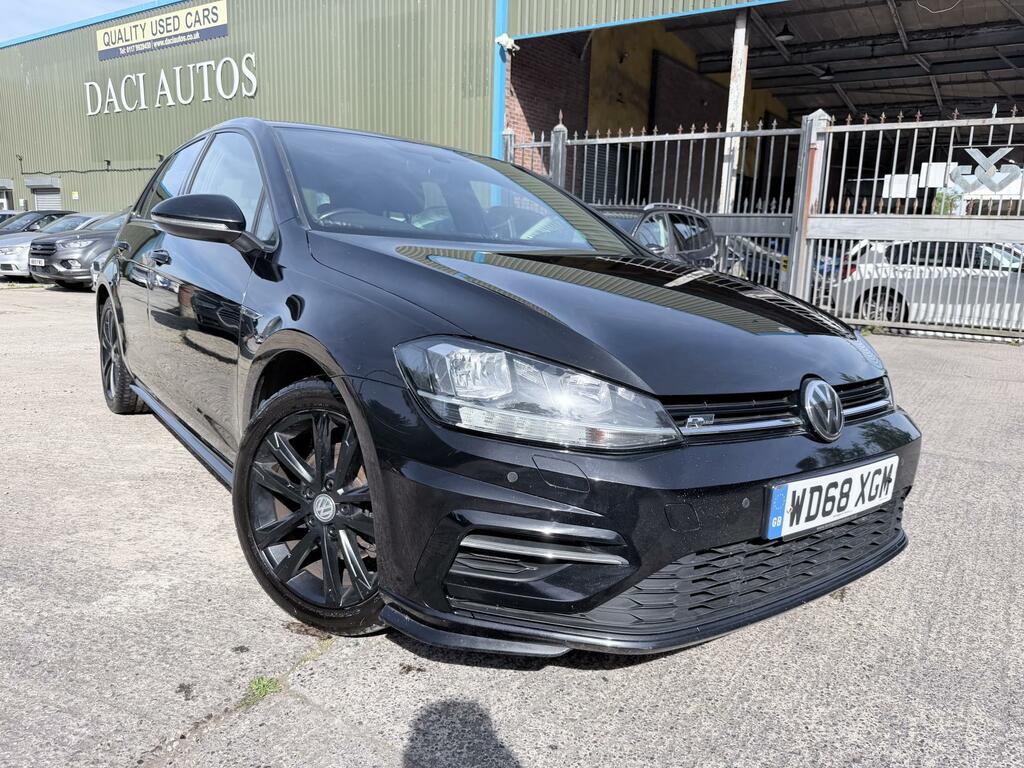Volkswagen Golf 2.0 Tdi R-line Hatchback Dsg Euro 6 S Black