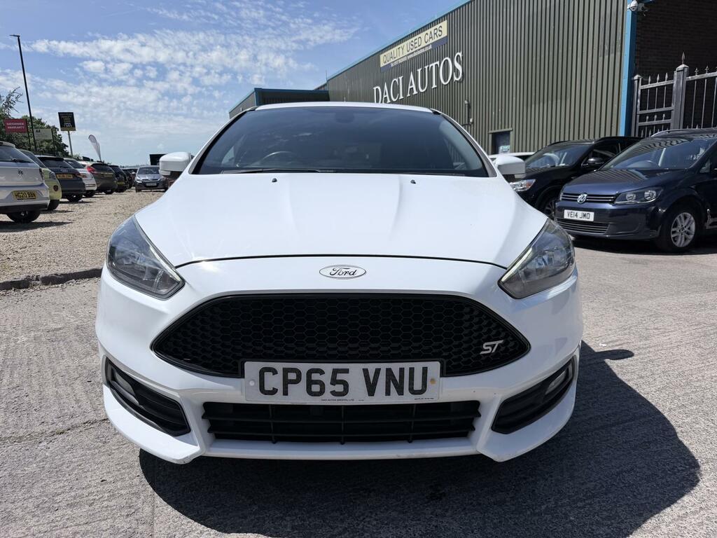 Ford Focus 2.0 Tdci St-2 Hatchback Euro 6 CP65VNU White #2