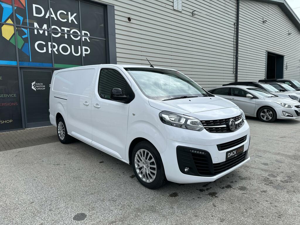 Vauxhall Vivaro L2h1 Pro, 1.5 Turbo, Air-con, Cruise Control, Car White