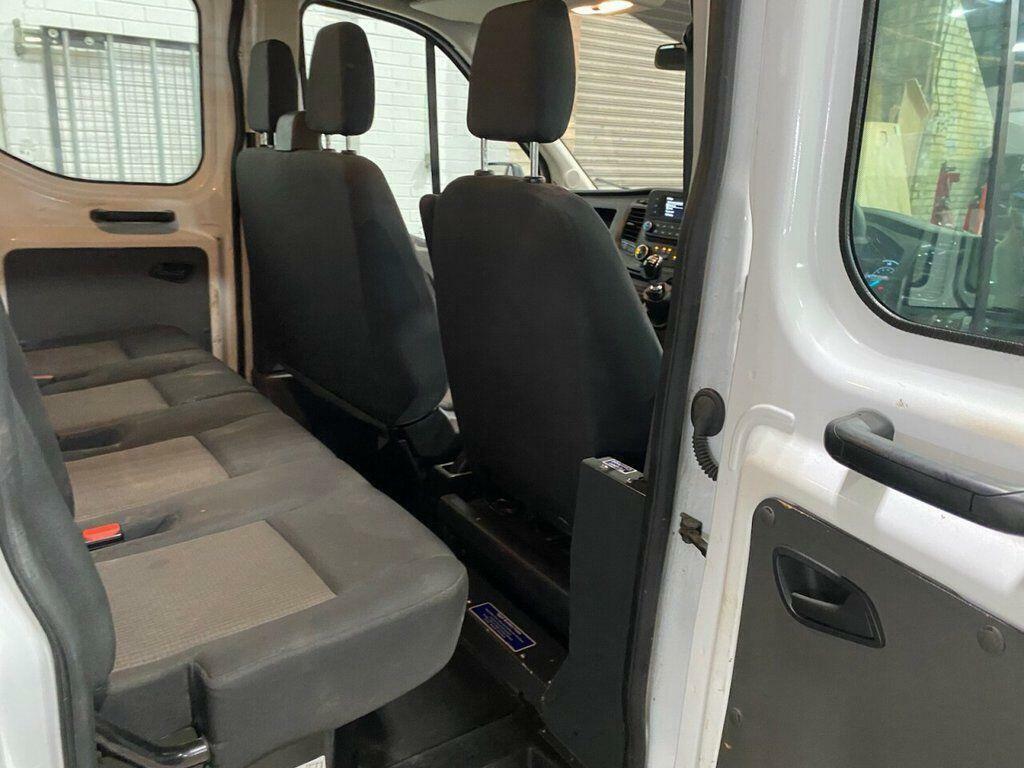 Ford Transit Custom L3 Dcab Tipper, Air Con, Dual Rear Wheels Light B HT72AEA White #3