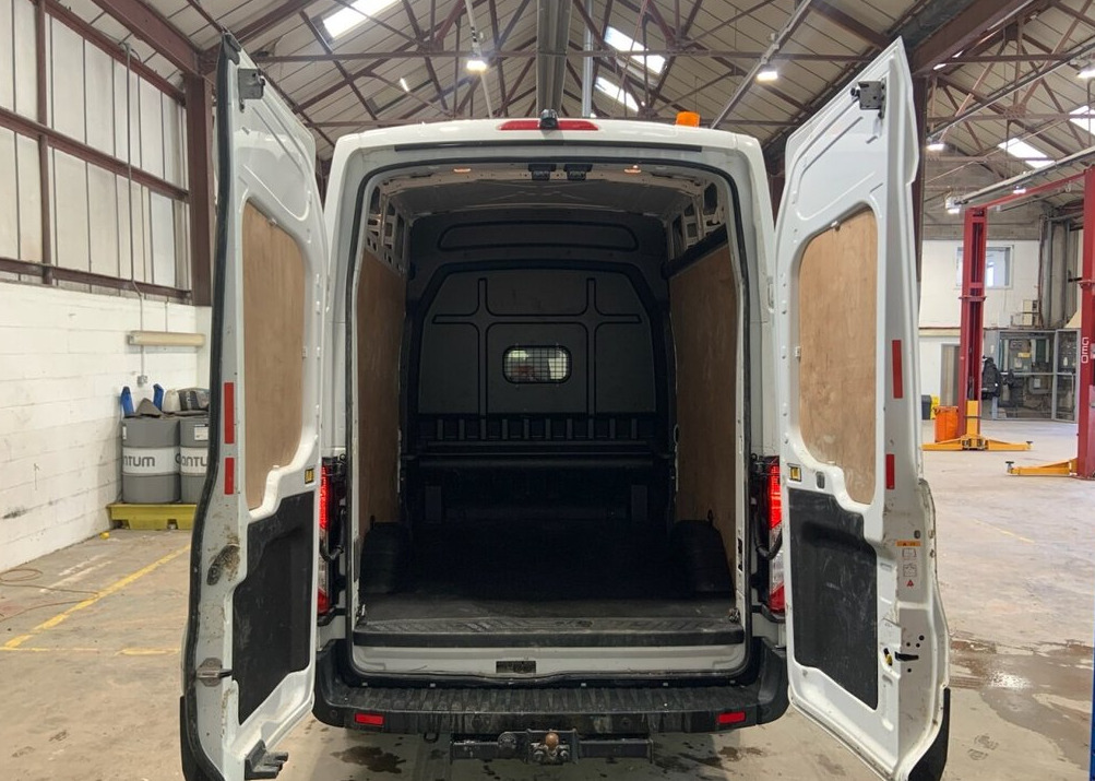 Ford Transit Custom 2.0 350 Ecoblue Leader Crew Van Double Cab Die HG74OCX White #3