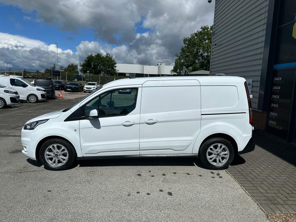Ford Transit Connect 1.5 240 Ecoblue Limited Panel Van Manua YM70UPT White #5