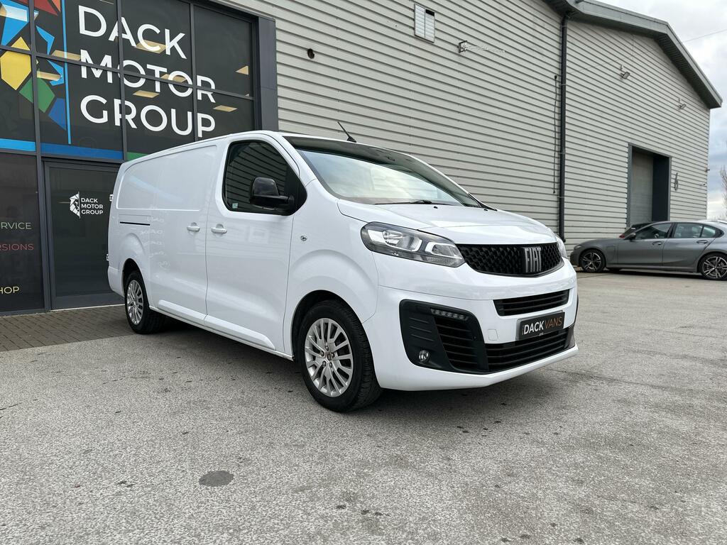 Fiat Scudo 1.5 Bluehdi Primo Panel Van Lwb, Air-con, Cruise C HX73GUU White #3