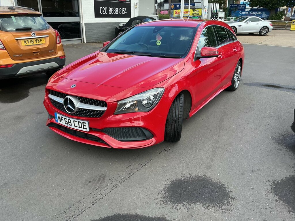Mercedes-Benz CLA Class 1.6 Cla180 Amg Line Edition Shooting Brake Euro 6 Red #4
