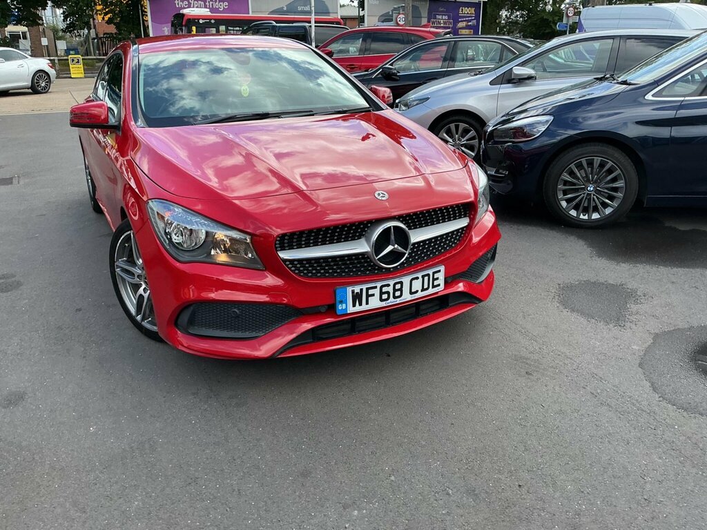 Mercedes-Benz CLA Class 1.6 Cla180 Amg Line Edition Shooting Brake Euro 6 Red #2