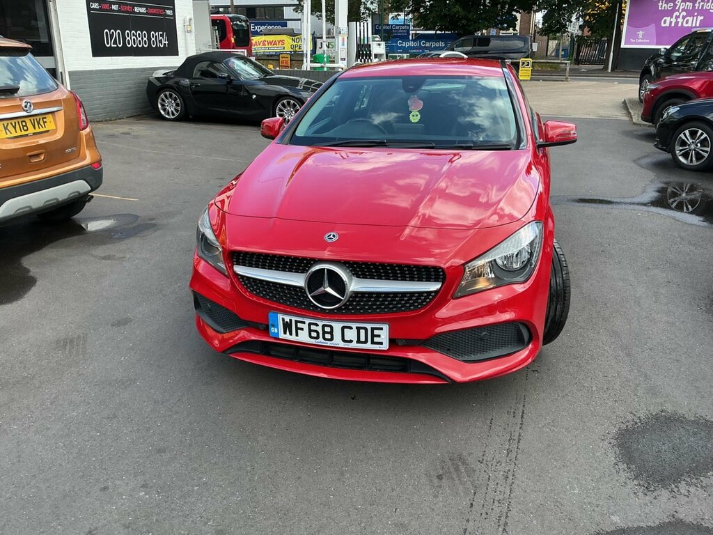 Mercedes-Benz CLA Class 1.6 Cla180 Amg Line Edition Shooting Brake Euro 6 Red #3