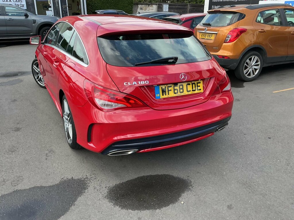Mercedes-Benz CLA Class 1.6 Cla180 Amg Line Edition Shooting Brake Euro 6 Red #5