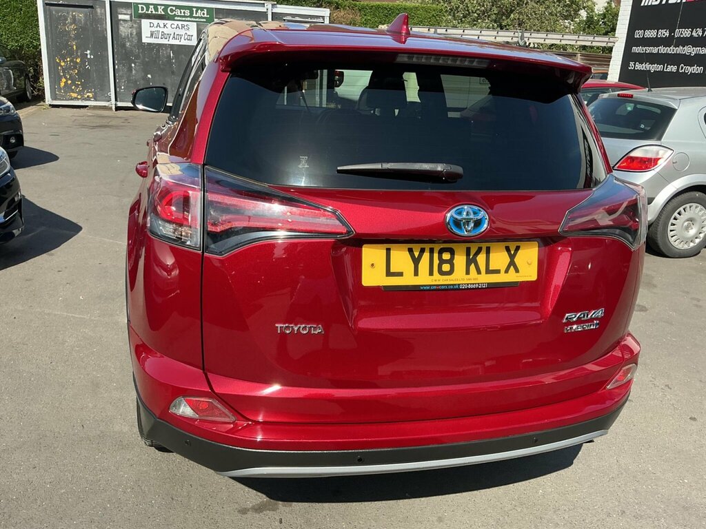 Toyota Rav 4 2.5 Vvt-h Icon Cvt Euro 6 Ss LY18KLX Red #5