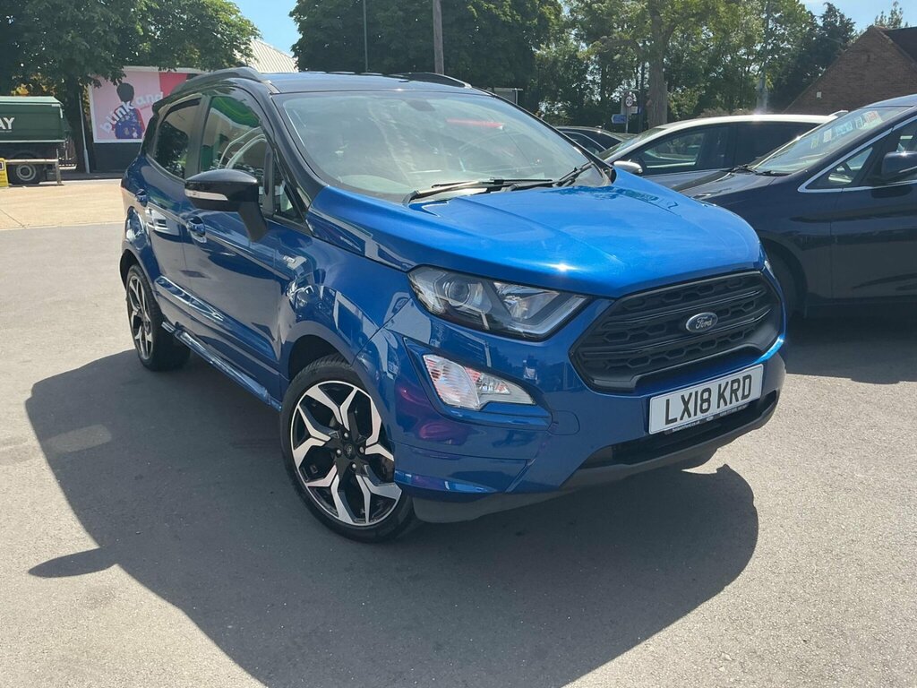 Ford Ecosport 1.0T Ecoboost St-line Euro 6 Ss Blue
