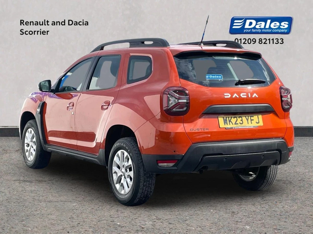 Dacia Duster Duster 1.0 Tce 90 Expression Estate WK23YFJ Orange #2