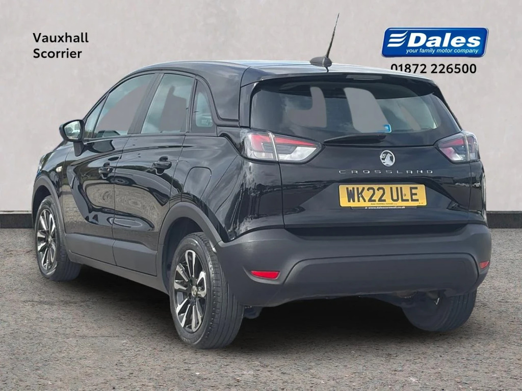 Vauxhall Crossland Crossland 1.2 Design Hatchback WK22ULE Black #2
