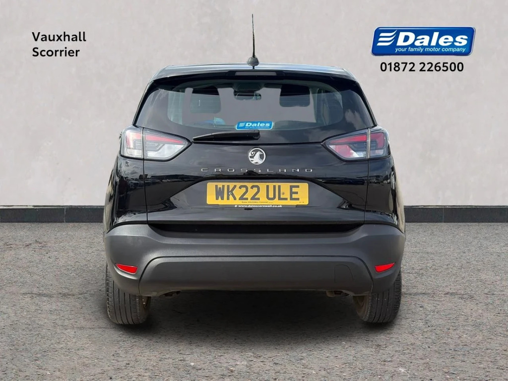 Vauxhall Crossland Crossland 1.2 Design Hatchback WK22ULE Black #4