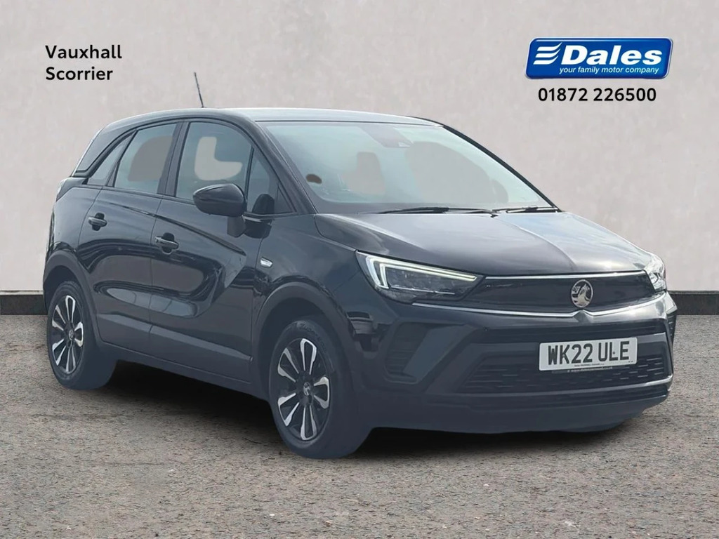 Vauxhall Crossland Crossland 1.2 Design Hatchback Black