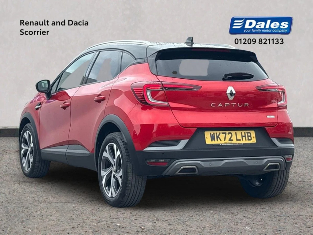 Renault Captur Captur 1.3 Mild Hybrid 140 R.s. Line Hatchback WK72LHB Red #2