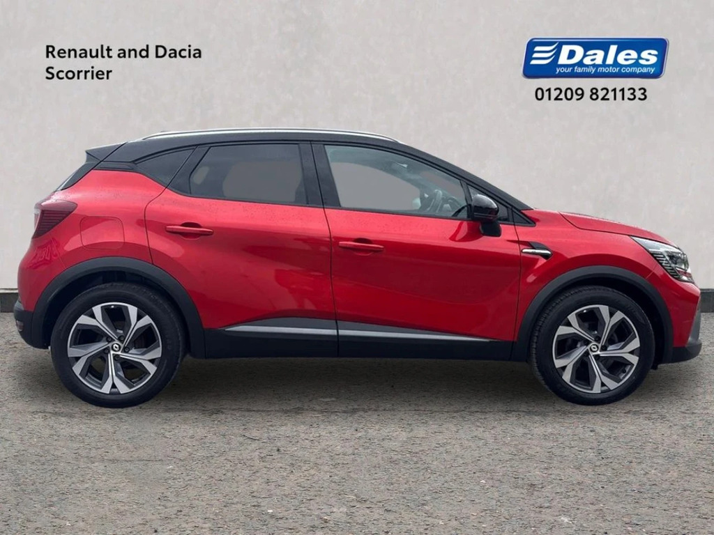 Renault Captur Captur 1.3 Mild Hybrid 140 R.s. Line Hatchback WK72LHB Red #3