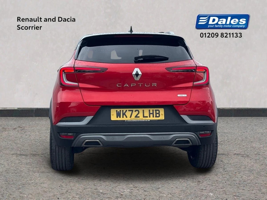 Renault Captur Captur 1.3 Mild Hybrid 140 R.s. Line Hatchback WK72LHB Red #4