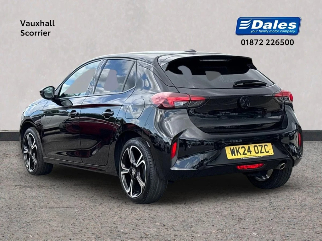 Vauxhall Corsa Corsa 1.2 Turbo Gs Hatchback WK24OZC Black #2