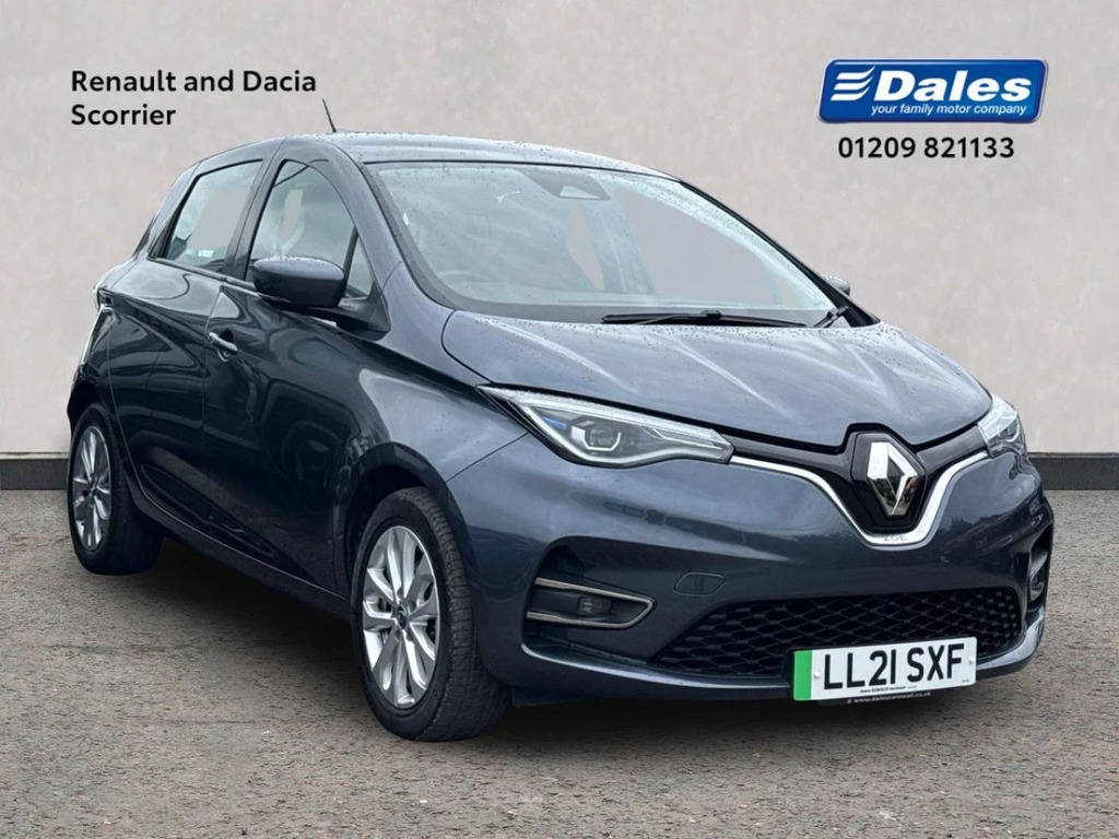 Renault Zoe Zoe 100Kw I Iconic R135 50Kwh Rapid Charge Aut Grey