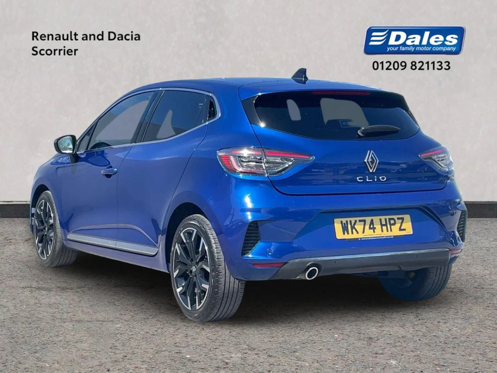 Renault Clio Clio 1.0 Tce 90 Techno Hatchback WK74HPZ Blue #2