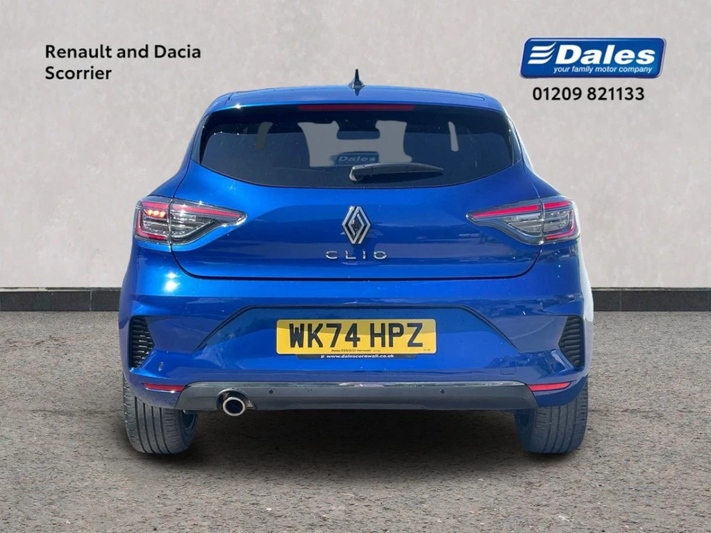 Renault Clio Clio 1.0 Tce 90 Techno Hatchback WK74HPZ Blue #4