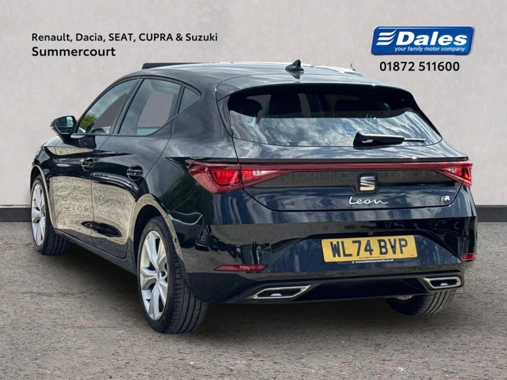 Seat Leon Leon 1.0 Etsi Fr Hatchback Black #2