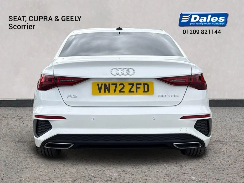 Audi A3 Audi A3 S Line 30 Tfsi VN72ZFD White #4