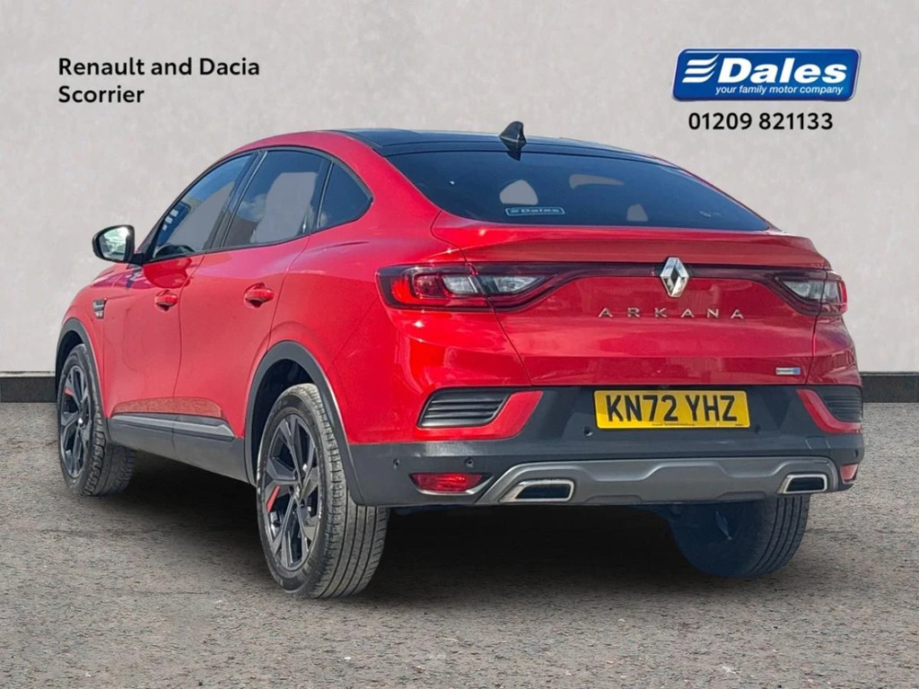 Renault Arkana Arkana 1.6 E-tech Hybrid 145 R.s. Line Edition KN72YHZ Red #2