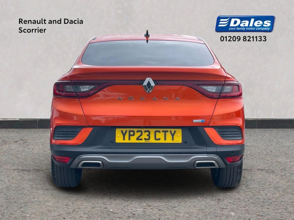 Renault Arkana Arkana 1.6 E-tech Hybrid 145 R.s. Line Es YP23CTY Orange #4