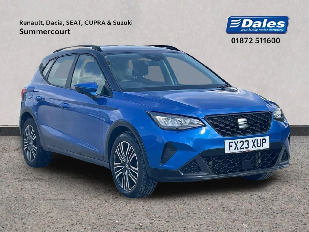 Seat Arona Arona 1.0 Tsi 110 Se Technology Dsg Hatchback Blue
