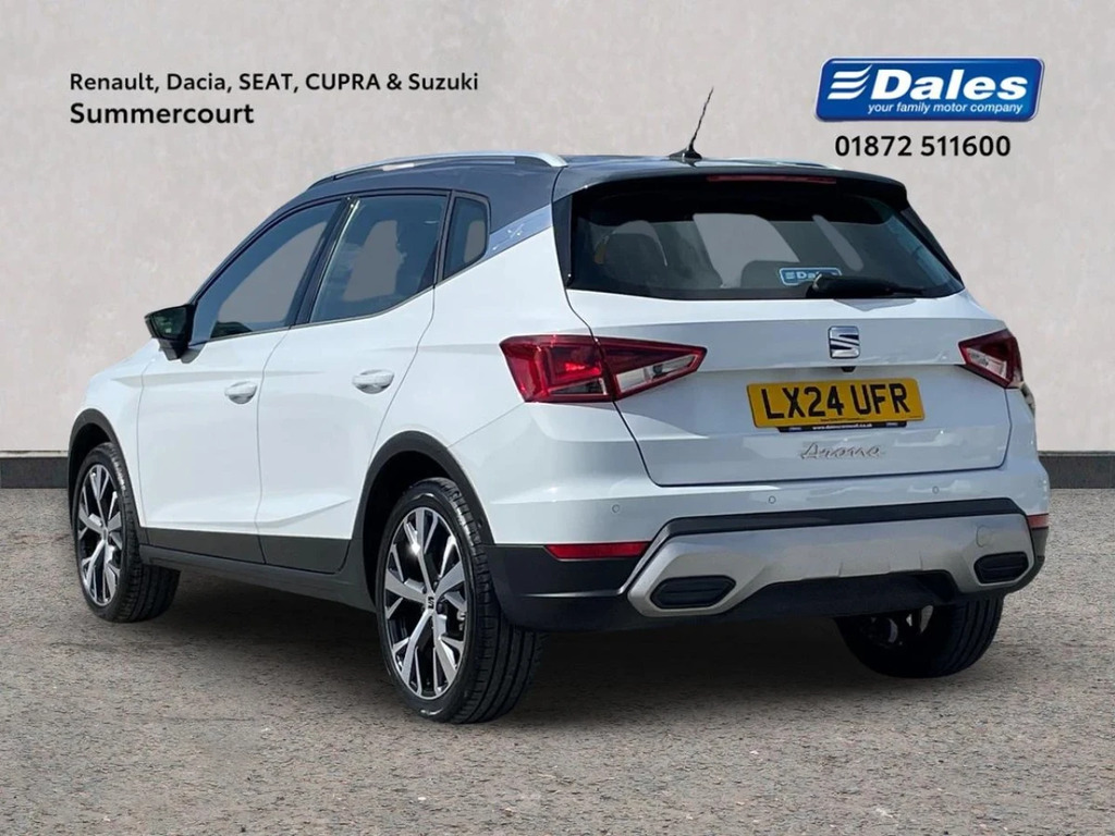 Seat Arona Arona 1.0 Tsi 110 Xperience Lux Dsg Hatchback LX24UFR White #2