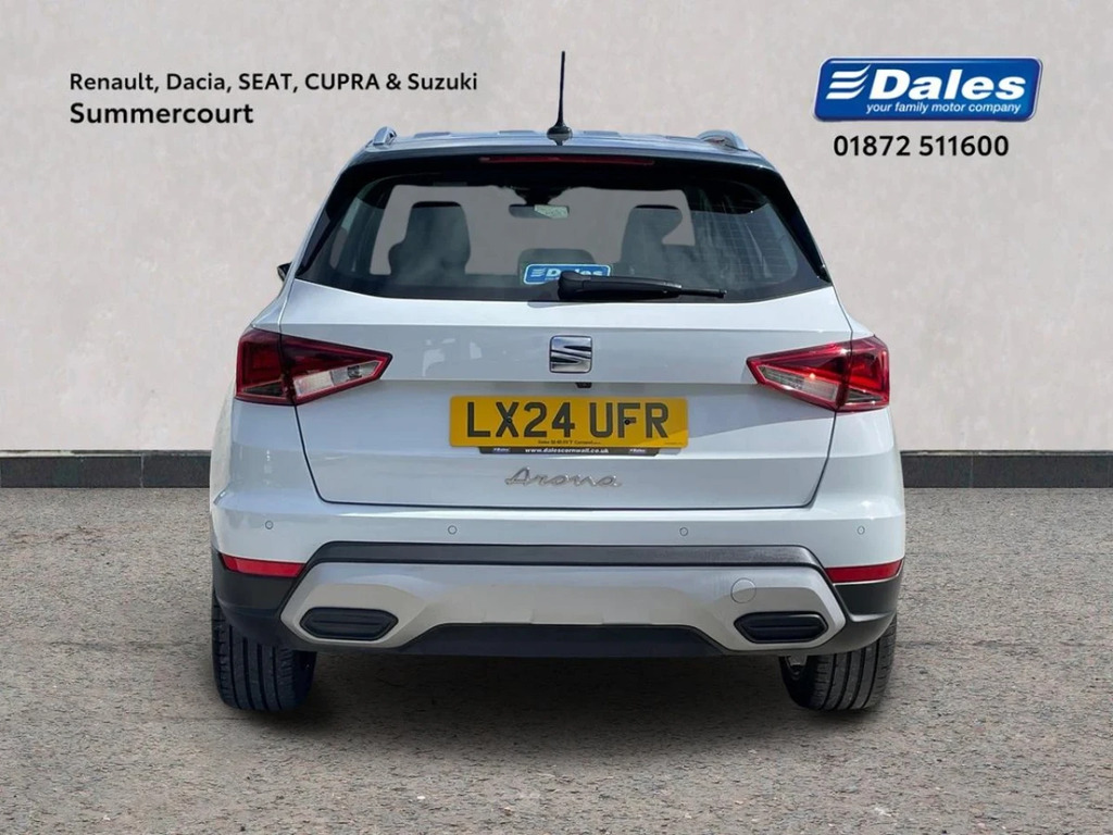 Seat Arona Arona 1.0 Tsi 110 Xperience Lux Dsg Hatchback LX24UFR White #4