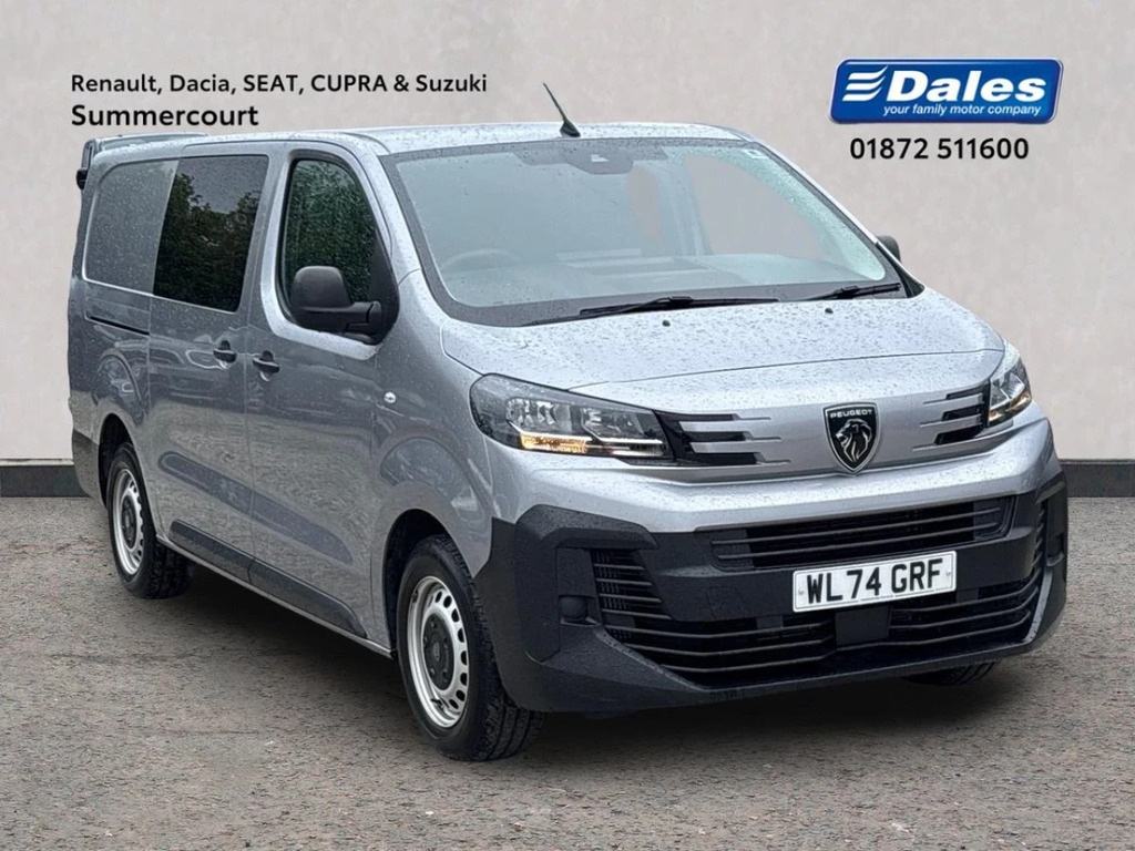 Peugeot Expert 2.0 Bluehdi 145 Professional Crew Van Grey