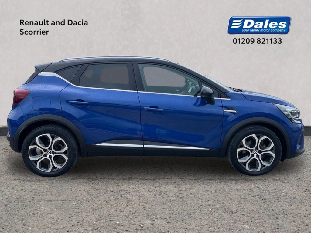 Renault Captur Captur 1.6 E-tech Phev 160 Techno Hatchba WK72VWV Blue #3