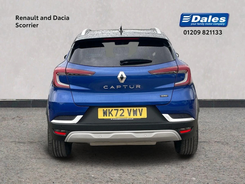 Renault Captur Captur 1.6 E-tech Phev 160 Techno Hatchba WK72VWV Blue #4